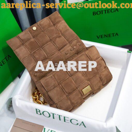 Replica  Bottega Veneta BV The Chain Cassette 631421 in Suede Cashmere 6