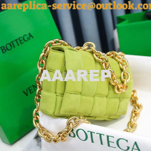 Replica  Bottega Veneta BV The Chain Cassette 631421 in Suede Cashmere 2