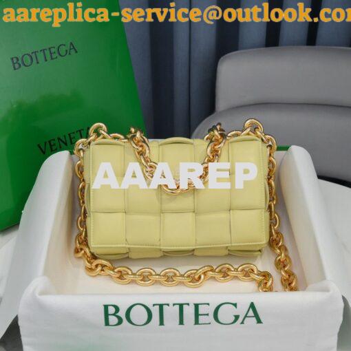 Replica  Bottega Veneta BV The Chain Cassette 631421 Ice Cream