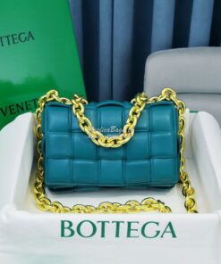 Replica  Bottega Veneta BV The Chain Cassette 631421 Mallard