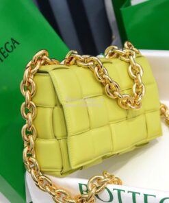 Replica  Bottega Veneta BV The Chain Cassette 631421 Seagrass 2