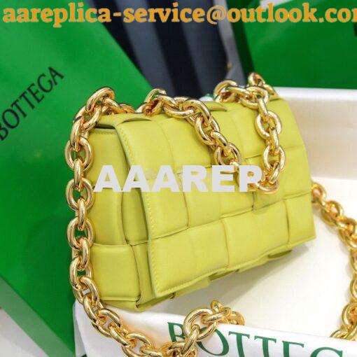 Replica  Bottega Veneta BV The Chain Cassette 631421 Seagrass 2