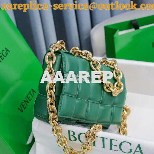 Replica  Bottega Veneta BV The Chain Cassette 631421 Racing Green 3