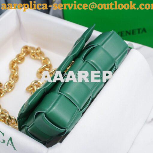 Replica  Bottega Veneta BV The Chain Cassette 631421 Racing Green 4