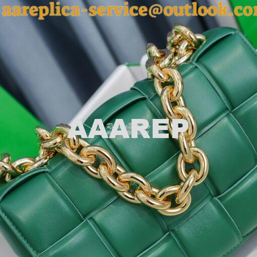 Replica  Bottega Veneta BV The Chain Cassette 631421 Racing Green 5