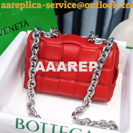 Replica  Bottega Veneta BV The Chain Cassette 631421 Red 2