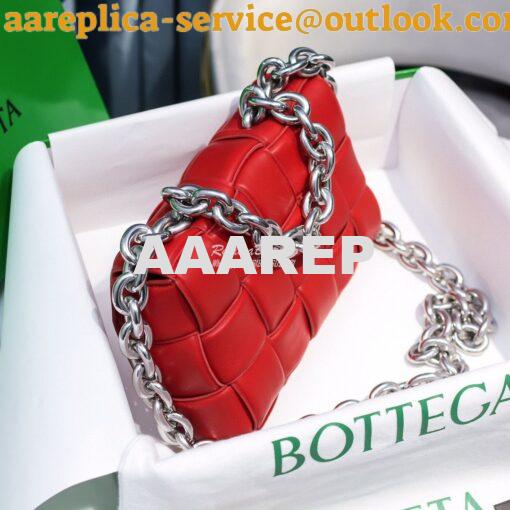 Replica  Bottega Veneta BV The Chain Cassette 631421 Red 3