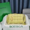 Replica Bottega Veneta BV Padded Cassette Bag in Suede Kiwi 591970v 10