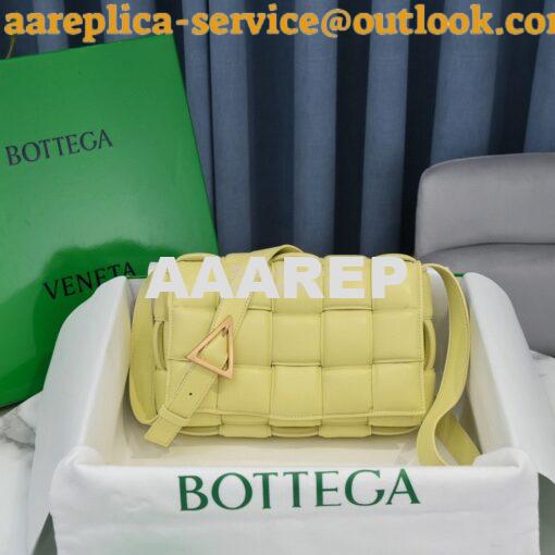 Replica Bottega Veneta BV Padded Cassette Bag in Ice Cream Lambskin 59