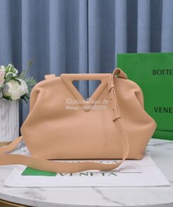 Replica Bottega Veneta BV Point Medium Leather Top Handle Bag 652446 A 2