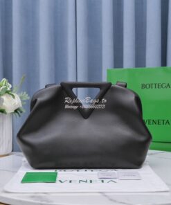 Replica Bottega Veneta BV Point Medium Leather Top Handle Bag 652446 B