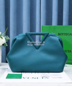 Replica Bottega Veneta BV Point Medium Leather Top Handle Bag 652446 M