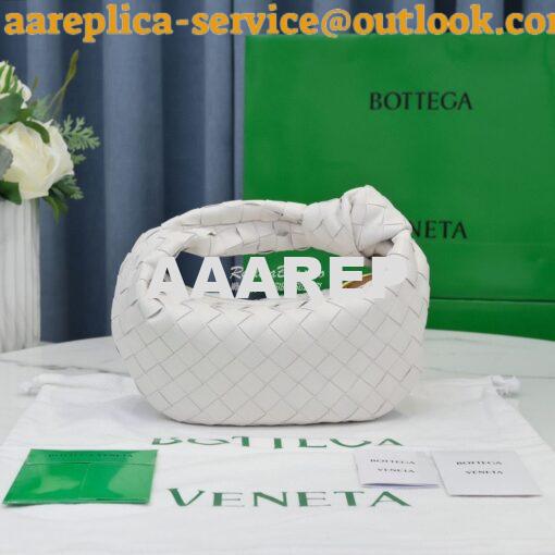 Replica Bottega Veneta BV Mini Jodie 609409 Chalk 4