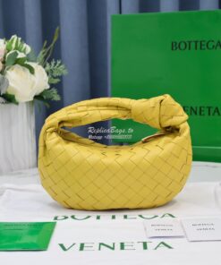 Replica Bottega Veneta BV Mini Jodie 609409 Yellow 2