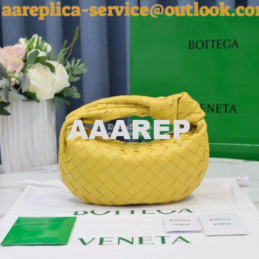 Replica Bottega Veneta BV Mini Jodie 609409 Yellow 2