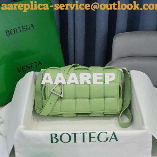 Replica Bottega Veneta BV Padded Cassette Bag in Pistachio Lambskin 59