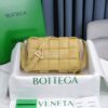 Replica Bottega Veneta BV Padded Cassette Bag in Black Lambskin Silver 10