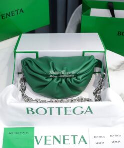 Replica Bottega Veneta BV The Belt Chain Pouch 651445 Green