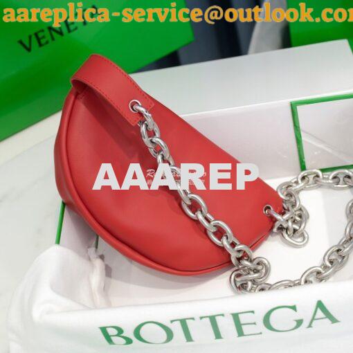 Replica Bottega Veneta BV The Belt Chain Pouch 651445 Red 8