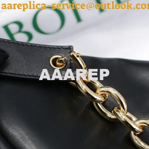 Replica Bottega Veneta BV The Belt Chain Pouch 651445 Black 6