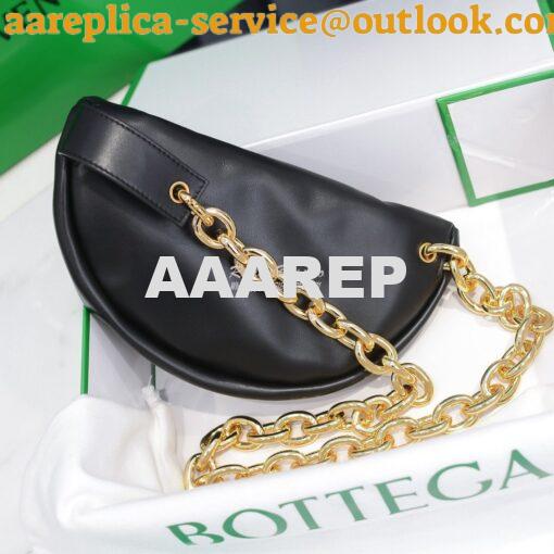 Replica Bottega Veneta BV The Belt Chain Pouch 651445 Black 8