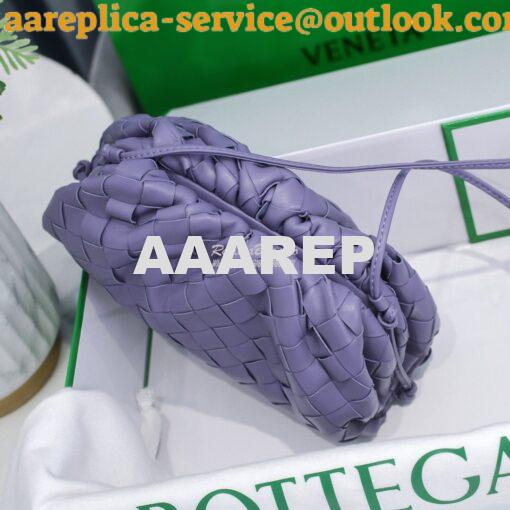 Replica Bottega Veneta BV The Pouch 20 Intrecciato 585852 Lavender 5