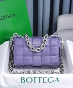 Replica  Bottega Veneta BV The Chain Cassette 631421 Lavender w Silver