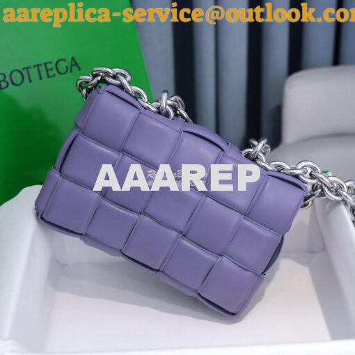 Replica  Bottega Veneta BV The Chain Cassette 631421 Lavender w Silver 8