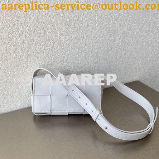 Replica Bottega Veneta BV The Belt Cassette 639367 White