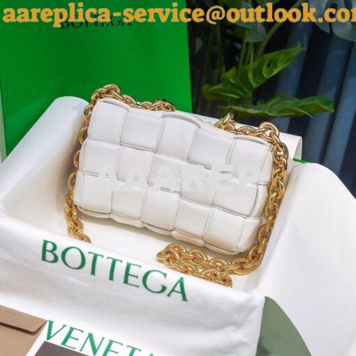 Replica  Bottega Veneta BV The Chain Cassette 631421 White 2