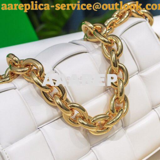 Replica  Bottega Veneta BV The Chain Cassette 631421 White 5