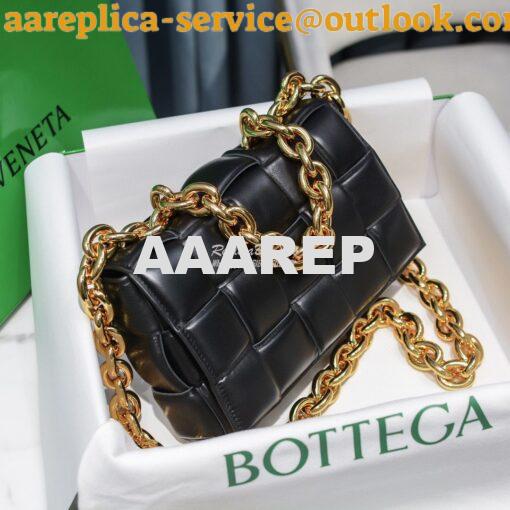 Replica  Bottega Veneta BV The Chain Cassette 631421 Black 3