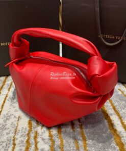 Replica Bottega Veneta BV Mini Bag Top Handle with Knot 629635 Red 2