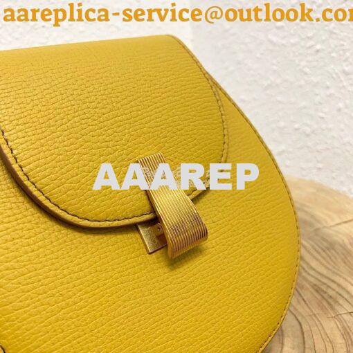 Replica Bottega Veneta Rounded Belt Bag 576643 Yellow 3