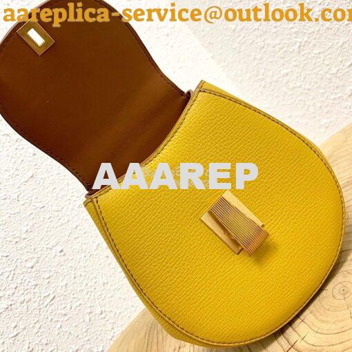 Replica Bottega Veneta Rounded Belt Bag 576643 Yellow 5