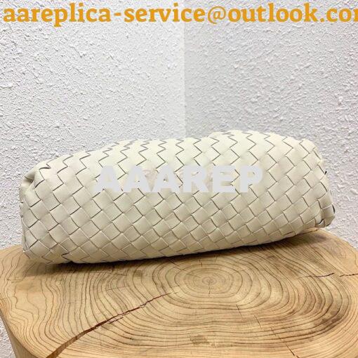 Replica Bottega Veneta BV The Pouch Intrecciato 576175 White 4