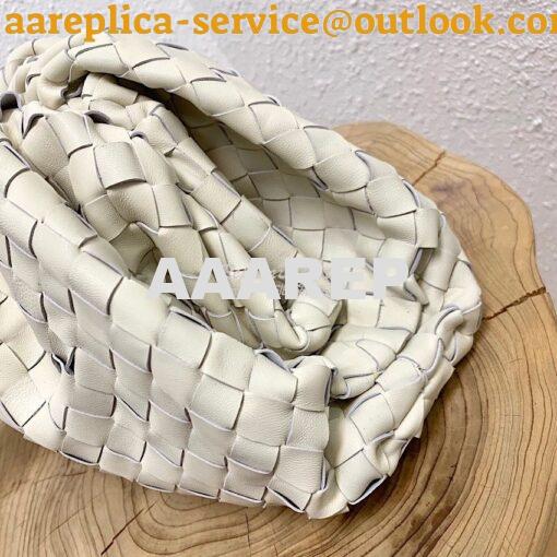 Replica Bottega Veneta BV The Pouch Intrecciato 576175 White 6