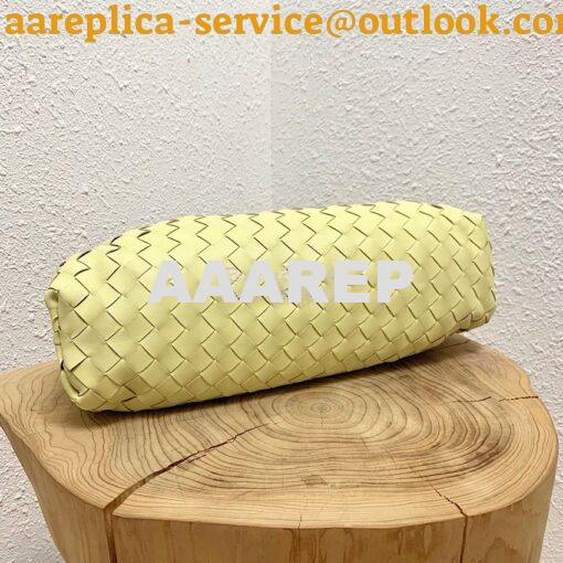 Replica Bottega Veneta BV The Pouch Intrecciato 576175 Yellow 4