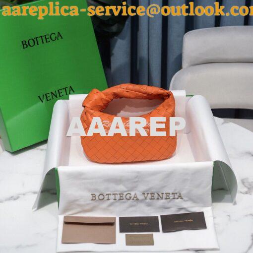 Replica Bottega Veneta BV Mini Jodie 609409 Orange 2