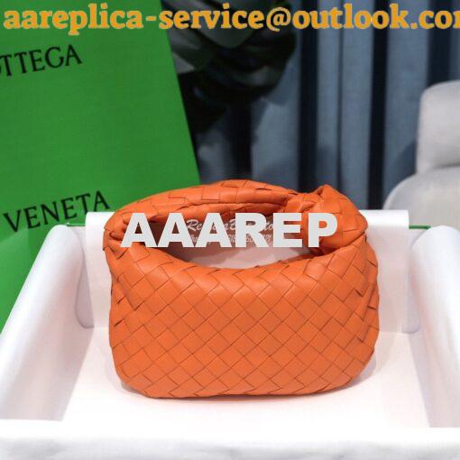 Replica Bottega Veneta BV Mini Jodie 609409 Orange 3