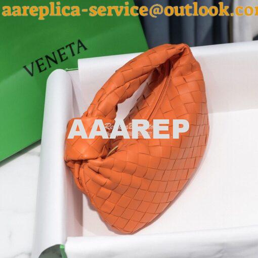 Replica Bottega Veneta BV Mini Jodie 609409 Orange 4