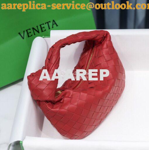 Replica Bottega Veneta BV Mini Jodie 609409 Red 3