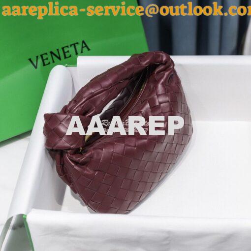 Replica Bottega Veneta BV Mini Jodie 609409 Bordeaux 4