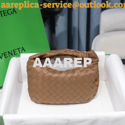 Replica Bottega Veneta BV Mini Jodie 609409 Caramel 3