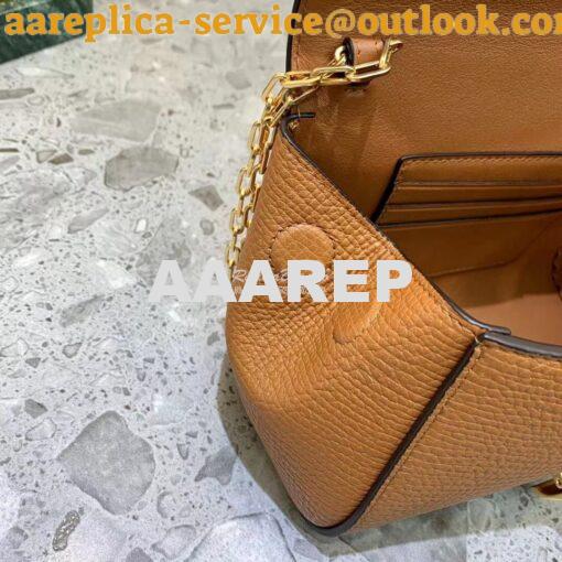 Replica Bottega Veneta Mini BV Angle 608798 Brown 5