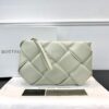 Replica Bottega Veneta BV Pouch Padded Maxi Weave in Crackled Papery C 11