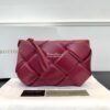 Replica Bottega Veneta BV Pouch Padded Maxi Weave in Crackled Papery C 11