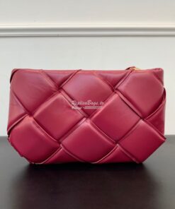 Replica Bottega Veneta BV Pouch Padded Maxi Weave in Crackled Papery C 2