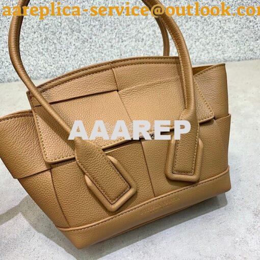 Replica Bottega Veneta BV Mini Arco 29 Bag In Grainy Calf 600606 Caram 2