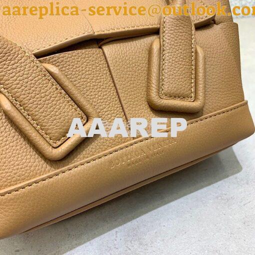 Replica Bottega Veneta BV Mini Arco 29 Bag In Grainy Calf 600606 Caram 4